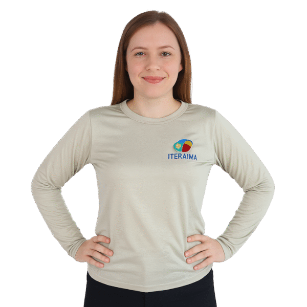 Camiseta feminina manga longa Iteraima