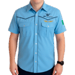 Camisa social masculina da Escola WW Drones - Imagem 3
